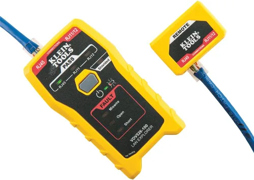 Miniatura 4 de Klein Tools Probador de cable LAN de red VDV526-100, probador de VDV, Explorador de LAN con control remoto