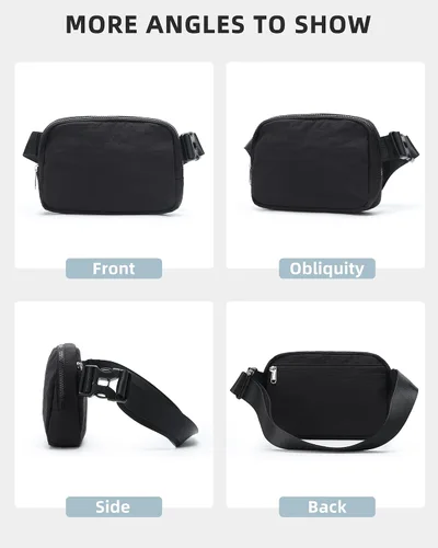 Miniatura 6 de Cinturones de moda para mujeres y hombres, A-Negro, Deportes