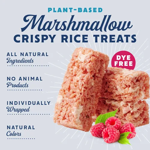 Miniatura 9 de GoodMallow Bocadillos veganos crujientes de arroz envueltos individualmente, caja de 24 bocadillos veganos kosher, aperitivos sin gluten sin lácteos
