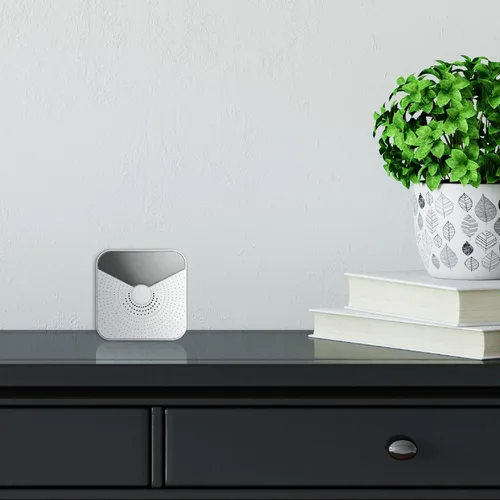 Miniatura 8 de Newhouse Hardware Timbre inalámbrico a batería con luz LED intermitente para personas con discapacidad auditiva