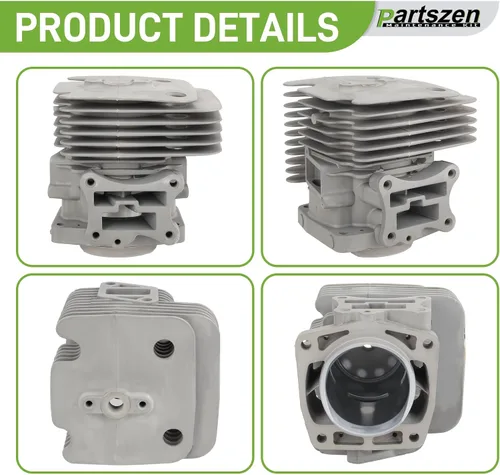 Miniatura 3 de 577257301 Pistón de cilindro para ventilador RedMax EBZ6500 EBZ6500RH EBZ7500 EBZ7500RH con kit de accesorios