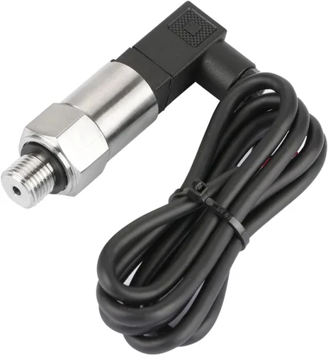 AUNMAS Sensor de transductor de presión G1/4" 4-20mA Salida, 0-0.2MPa Rango Transmisor de Presión Industrial, para Monitoreo de Agua Gas Aceite