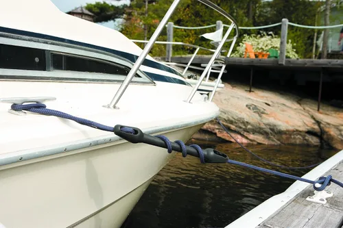 Miniatura 2 de Dock Edge + Inc. Amortiguador de amarre para barco de 7/16-5/8 pulgadas (0.472-0.630 in), negro