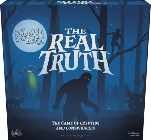 Goliath The Last Podcast on The Left Presents: The Real Truth - Juego de estrategia de teorías y misterios de la conspiración mundial con más de 300