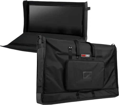 Miniatura 24 de Bolsa de transporte doble acolchada de nailon Gator Cases para transportar (2) pantallas LCD, monitores y televisores de entre 19" - 24