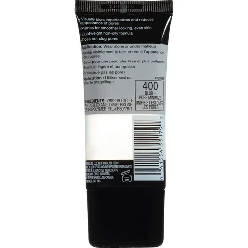 Miniatura 2 de Maybelline New York Facestudio Master Prime Primer Maquillaje, desenfoque y minimización de poros, 1 onza líquida