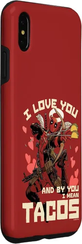 Miniatura 23 de Marvel Deadpool I Love You and by You I Mean Tacos - Carcasa para iPhone 17