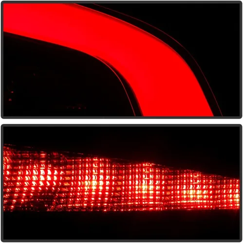 Miniatura 7 de KEEKPO - Para Dodge Charger 2015-2022 Estilo Fábrica Luz Trasera Lámpara de Freno Montada en el Cuerpo Exterior de Repuesto Lado del Pasajero Rojo
