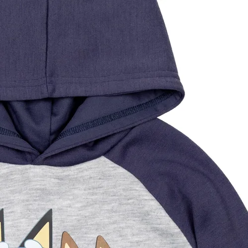 Miniatura 5 de Bluey Mom Dad Bingo Fleece Sudadera con capucha para niños pequeños a niños grandes