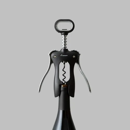 Miniatura 4 de Rabbit Bar Tools Sacacorchos Classic Wing, Plata, 1 EA