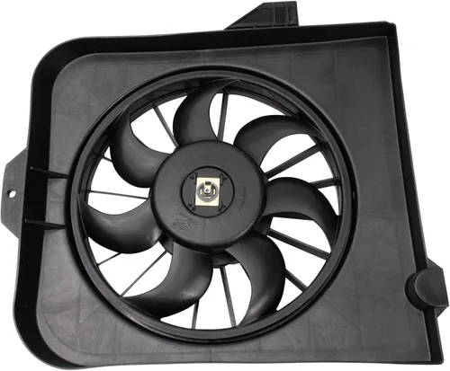 Miniatura 50 de TRQ Conjunto de ventilador de refrigeración dual del radiador compatible con Toyota Highlander 2008-2013 TO3115155