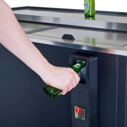 Miniatura 6 de True Enfriador de botellas Black Deep Well, 24 estuches / latas de 12 onzas