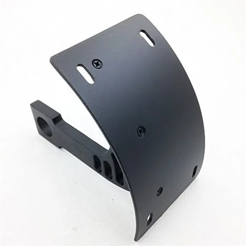 Miniatura 7 de HONGK - Soporte de etiqueta lateral negro compatible con placa de matrícula ZXR6 ZX6R/636 ZX7 ZX9 [B01C0SRVDI]