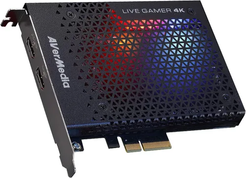 Miniatura 2 de AVerMedia GC573 Live Gamer 4K, tarjeta de captura interna, transmite y graba 4K60 HDR10 con latencia ultrabaja en PS5, PS4 Pro, Xbox Series X/S