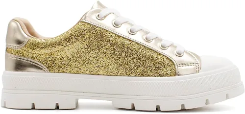 Miniatura 6 de Laforst Tenis antideslizantes con purpurina Mardi Gras para mujer, color morado