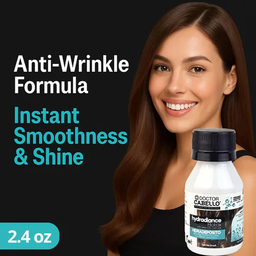 Miniatura 2 de Hydradiance Hair Botox Anti-Wrinkle 2.4 oz - Bomba reparadora con ácido hialurónico, colágeno, queratina, vitaminas - Tratamiento instantáneo