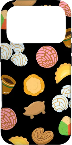 Miniatura 29 de Conchas Pan Dulce Pattern Black Phone Case Latina Gift Case Case for iPhone 17
