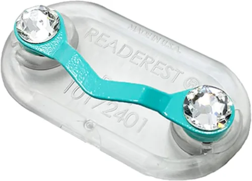 Miniatura 8 de Readerest Soporte magnético de acero inoxidable para gafas, clip para tarjetas de identificación, lectores y soporte para lentes de sol, accesorio