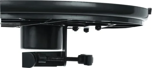 Miniatura 8 de Gator Frameworks Cases Accesorio de Soporte de Micrófono con Abrazadera Portavasos y Pestaña para Púas de Guitarra, Bandeja Extra Grande, 14" x 9