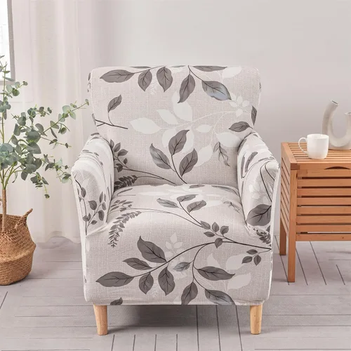 Miniatura 19 de MIFXIN Funda elástica para sillón de banquete, de terciopelo, 1 pieza, de elastano, elástico, protector de muebles, para sofá de 1 plaza con brazos