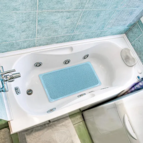 Miniatura 5 de Tapete antideslizante para bañera con ventosas, tapete de baño antideslizante para ducha, lavable a máquina, para bañera, niños, tapete para ducha