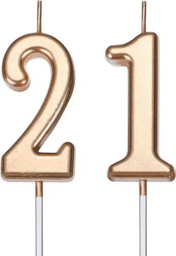 Miniatura 15 de Velas para pastel de cumpleaños número 11, velas con números de pastel, velas de feliz cumpleaños, decoración de adorno para pastel de cumpleaños