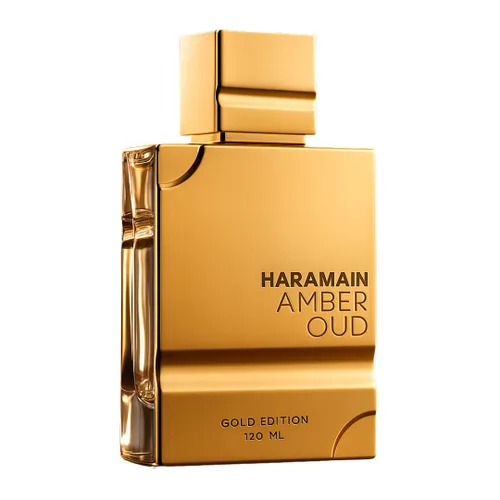 Al Haramain Amber Oud Gold Edition Eau De Parfum Spray 120 ml (4 oz) - Perfume Árabe Unisexo para Mujeres y Hombres, Colonia Ámbar de Larga Duración