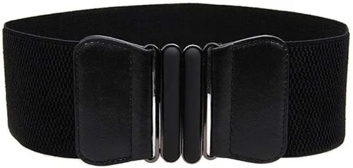 VOCHIC Cinturón de vestir elástico ancho de talla grande para mujer, cintura elástica