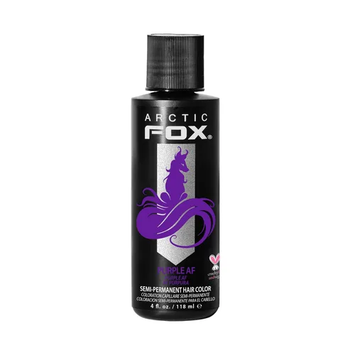ARCTIC FOX - Tinte de color semipermanente para cabello, vegano y libre de crueldad, sin amoníaco, acondicionador, de larga duración, color púrpura
