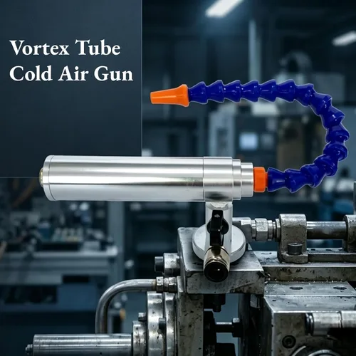 Miniatura 6 de AUNMAS Tubo de Vórtice Profesional de Aire Frío y Seco, Pistola de Enfriamiento de Aleación de Aluminio 6.9 bar 1000Btu 160mm Pistola de Aire Frío