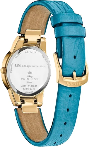 Miniatura 3 de Citizen Juego de regalo de jazmín de princesa Disney para mujer con pin Eco-Drive Tono dorado y blanco