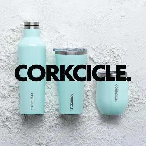 Miniatura 7 de Corkcicle - Taza de viaje, acero inoxidable con aislamiento Camuflaje del bosque