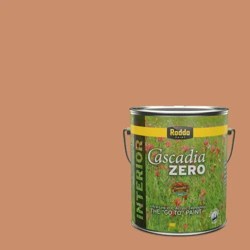 Miniatura 169 de Rodda Paint CASCADIA ZERO - Pintura plana e imprimación para interiores en uno, cuarto de galón, crema de ballet