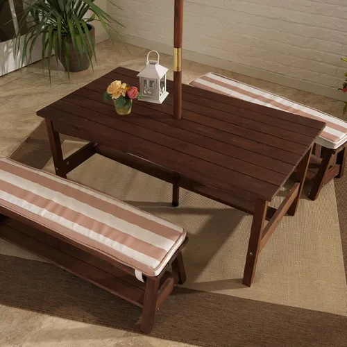 Miniatura 3 de Set mesa y bancos para el aire libre KidKraft, 500, 1