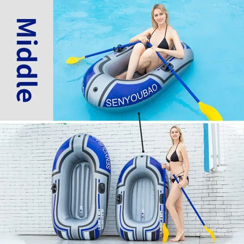 Miniatura 6 de BESTHLS Barco inflable, piscina y barco inflable del lago
