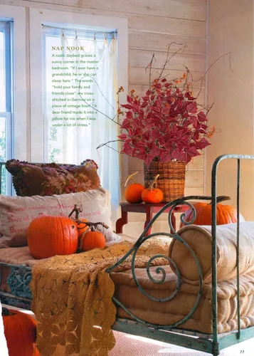 Miniatura 4 de Hollyone 3 hojas de abedul artificiales de otoño con tallos de seda de 33 pulgadas, ramas de hojas de otoño de color burdeos sintético, decoración