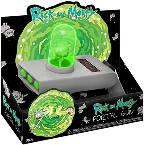 Rick & Morty - Pistola de portales de juguete, Multi Color