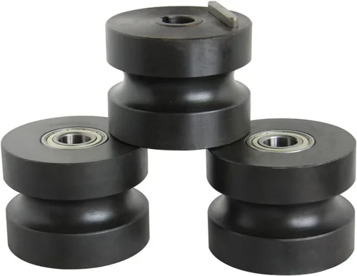 Miniatura 3 de KAKA INDUSTRIAL Rodillos de tubo de 1-1/2 '' (1.90 '' OD) para TR-60L, muere de rodillo de tubo redondo, compatible con rodillo de tubo TR-60L