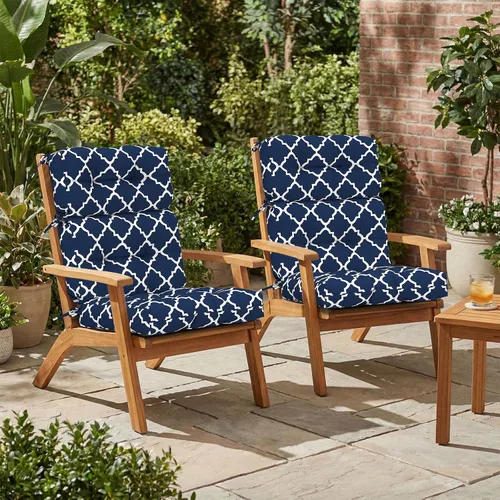 Miniatura 2 de Cojines Adirondack para sillas de patio con respaldo alto para exteriores, cojines Adirondack para jardín, porche, uso en sillas de oficina en casa