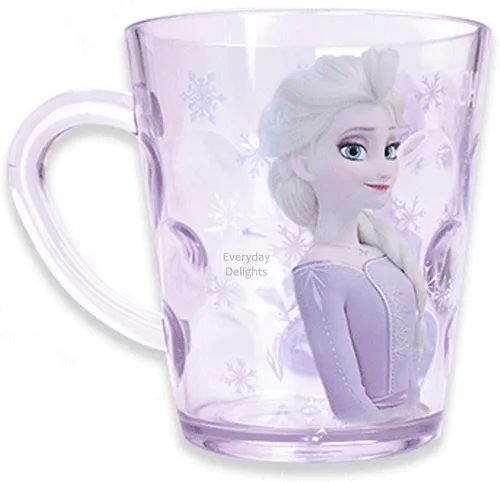 Miniatura 2 de Everyday Delights, Disney Frozen Queen Elsa - Vaso de plástico ABS duradero, 8.5 fl oz