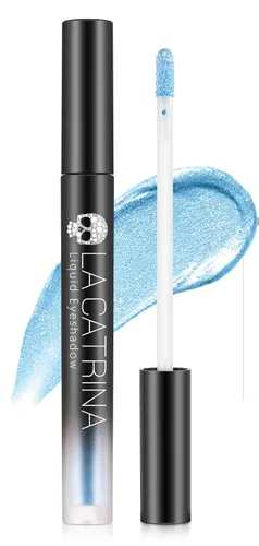 Miniatura 13 de Sombra de ojos metálica líquida roja, delineador de ojos brillante, brillo de alto pigmento, secado rápido, impermeable, de larga duración