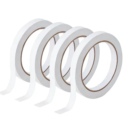 2 rollos de cinta adhesiva de doble cara de 6 mm de ancho para manualidades, bricolaje, elaboración de tarjetas, manualidades, fotografía, álbumes