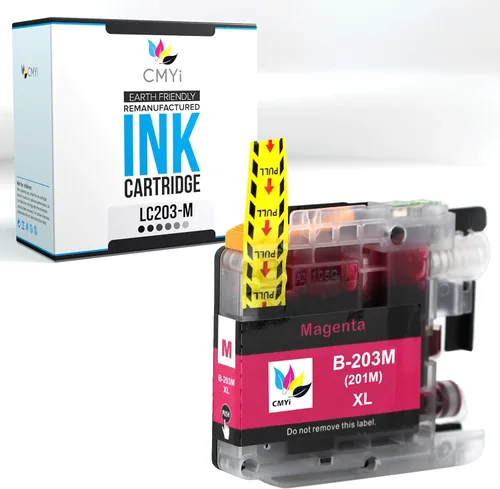 Miniatura 16 de LC203 - Cartucho de tinta de repuesto negro para Brother DCP-J4120DW, MFC-J4320DW, J4420DW, J460DW, J4620DW, J4625DW, J480DW, J485DW, J5320DW