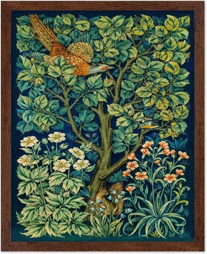 Miniatura 31 de Poster Master Póster vintage de William Morris, estampado de patrón retro de Santiago, arte de flores, arte de patrón textil, regalo para hombres