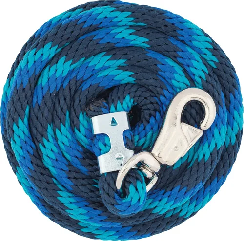 Miniatura 5 de Weaver Leather Cuerda de plomo de 10 pies Huracán Azul/Rosa Fusión/Púrpura Jazz