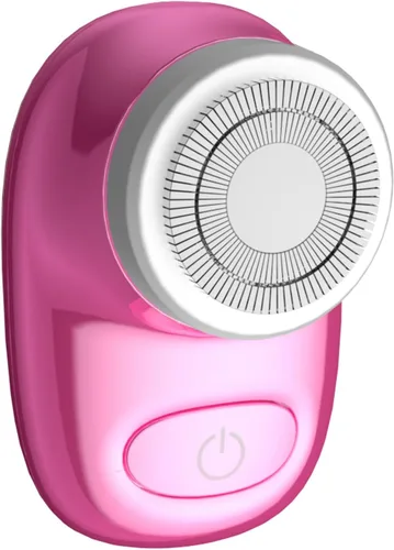 Miniatura 13 de Mini afeitadora eléctrica, afeitadora eléctrica de tamaño de bolsillo para hombres y mujeres, recargable, fácil de usar con un botón, portátil, Azul