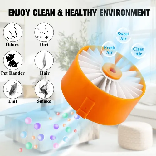 Miniatura 4 de Filtro de repuesto para aspiradora inalámbrica Black & Decker Powerseries Extreme para BSVF1 BSV2020 BSV2020G y BSV2020P. Reemplazar el número