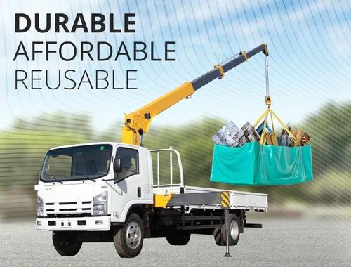 Miniatura 4 de TidyFriend - Contenedor de basura para gestión de residuos con capacidad para hasta 2,500 libras, resistente, reutilizable y plegable, contenedor