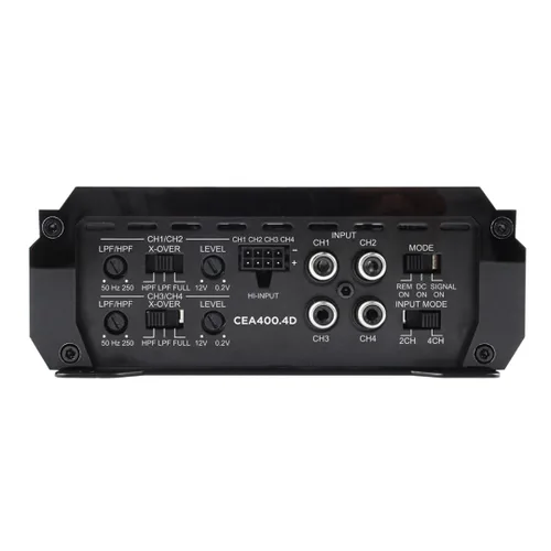 Miniatura 4 de Orion Cobalt Elite CEA400.4D Amplificador compacto de audio para automóvil de 4 canales de alta eficiencia, 400 W RMS, potencia de rango completo
