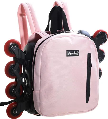 Miniatura 6 de JajaHoho Bolsas para patines de ruedas para mujeres y hombres, mochila multifuncional deportiva para patines de ruedas, patines de hielo, patines